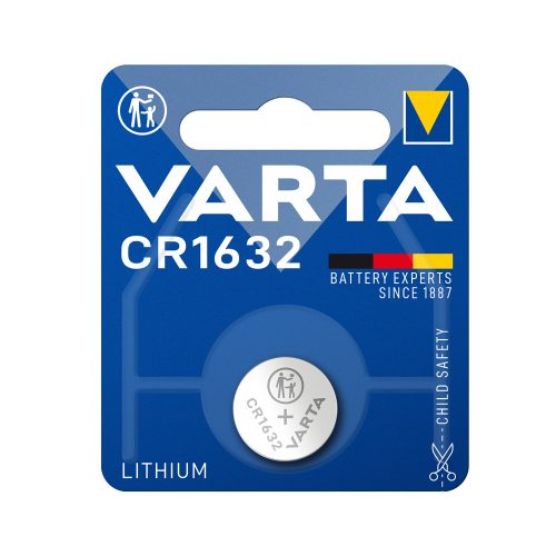 Gombelem CR1632 1db/csomag, Varta