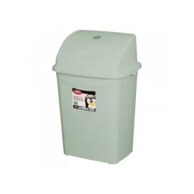   Szemeteskuka billenő fedéllel műanyag 9 literes szürke UP116