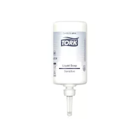   Folyékony szappan kézkímélő 1 liter érzékeny bőrre fehér S1 Tork_420701