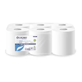   Kéztörlő 2 rétegű laponkénti átmérő: 18 cm 460 lap 6 tekercs/karton Strong L-One Maxi450 Lucart _852275U fehér
