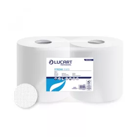   Ipari törlő 3 rétegű tekercses átmérő: 25 cm 500 lap/tekercs 2 tekercs/karton Strong 3.500 Lucart_851318J fehér