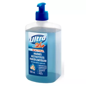   Folyékony szappan pumpás 500 ml fertőtlenítő hatással Ultra Sol Extra