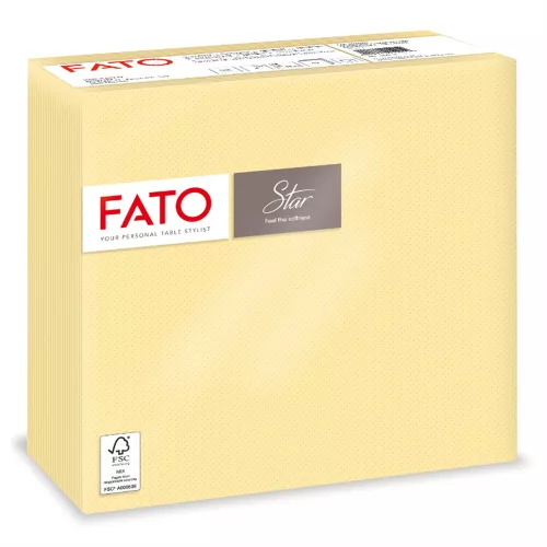 Szalvéta 2 rétegű 38 x 38 cm 40 lap/cs Fato Star pezsgő_82990100