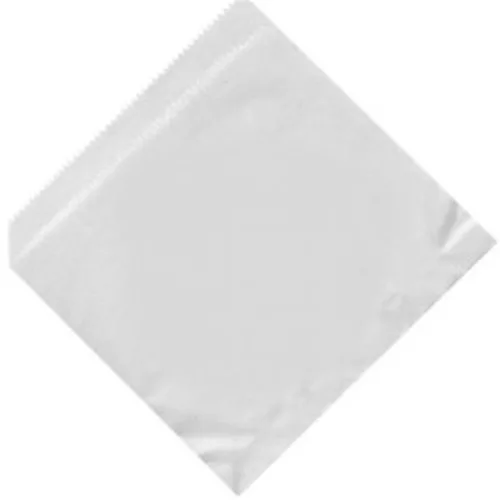 Hamburgeres tasak műanyag 15 x 15 cm 1000 db/csomag fehér