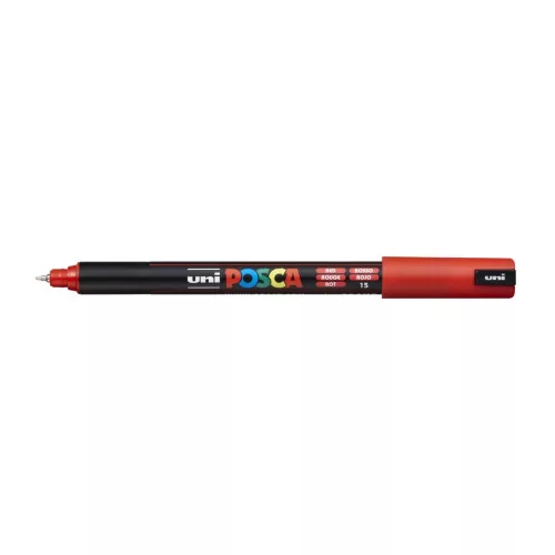 Dekormarker 0,7-1mm, Uni, Posca PC-1MR piros