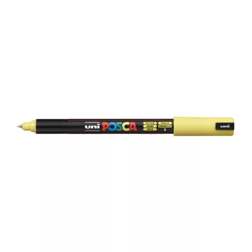 Dekormarker 0,7-1mm, Uni, Posca PC-1MR sárga