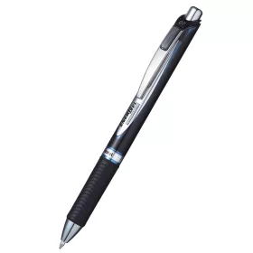   Golyóstoll nyomógombos 0,35mm, dokumentum toll BLP77 EnerGel Pentel, írásszín kék