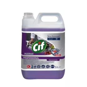   Kombinált kézi általános tisztító- fertőtlenítőszer 5 liter 2in1 Cif Pro Formula Safeguard Concentrate