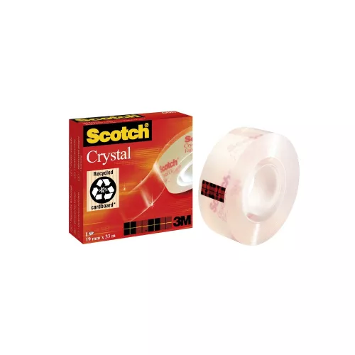 Ragasztószalag 19mmx33m 3M Scotch 600 kristálytiszta