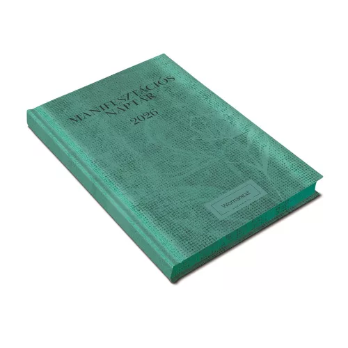 Határidőnapló Womanext naptárkönyv A/5, heti fehér lapokkal capri Realsystem 2026.