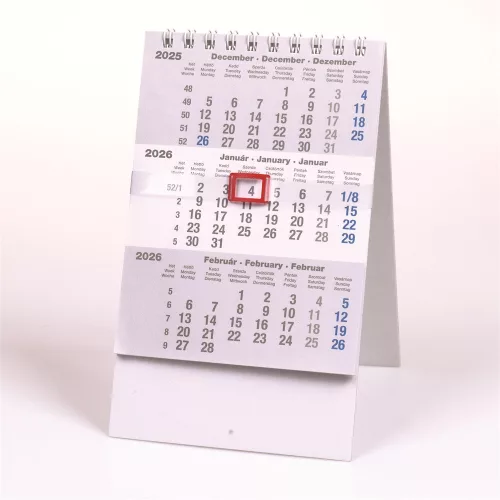 Speditőr naptár spirálozott Mini 95x135mm Realsystem 2027.