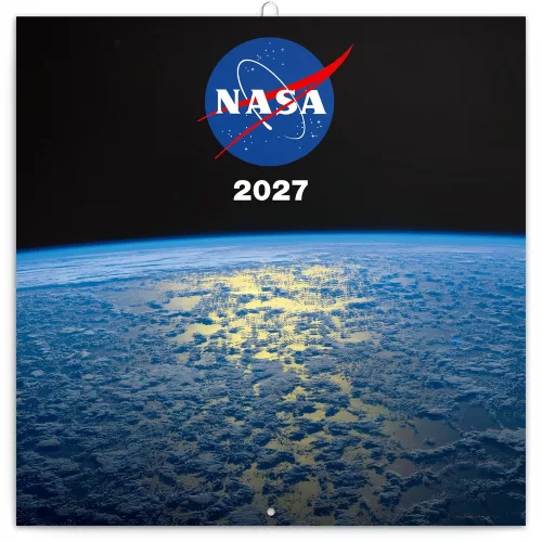 Falinaptár képes lemeznaptár 300x300mm, NASA Realsystem 2027.