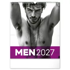Falinaptár képes  300x340mm Men Realsystem 2027.