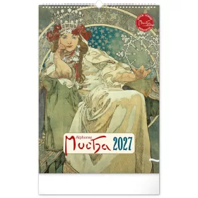   Falinaptár képes  330×460mm Alphonse Mucha  Realsystem 2027.