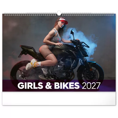 Falinaptár képes  480×330mm Girls & Bikes  Realsystem 2027.