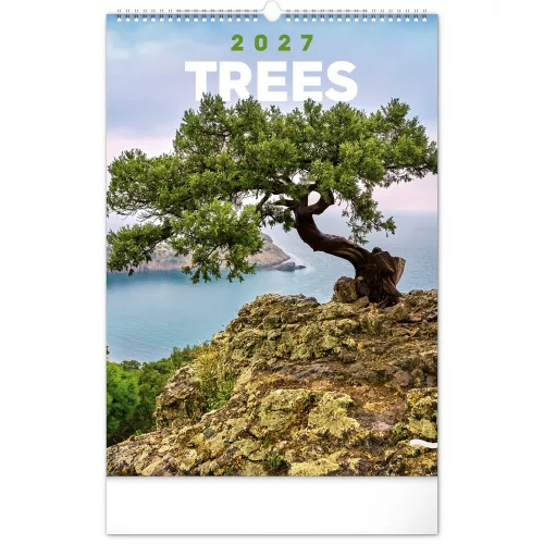 Falinaptár képes  330×460mm Trees  Realsystem 2027.
