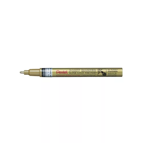 Lakkmarker 1,5mm, kerek Pentel arany