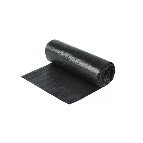 Szemeteszsák 180 liter 90 x 120 cm 30 mikron 10 db/tekercs fekete