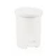 Szemeteskuka pedálos műanyag 15 literes kivehető tartállyal Curver fehér