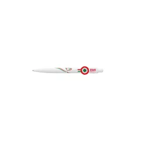   Golyóstoll 0,8mm, nyomógombos Ico kokárdás, 10 db/csomag, írásszín kék