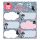 Füzetcímke (3*6 db) Ars Una THINK-PINK (5285) 23