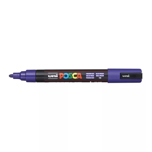 Dekormarker 1,8-2,5mm, Uni Posca PC-5M poroszkék