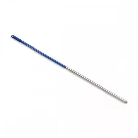   Felmosónyél / partvis nyél teleszkópos alumínium 140 cm menetes véggel Leopardo kék