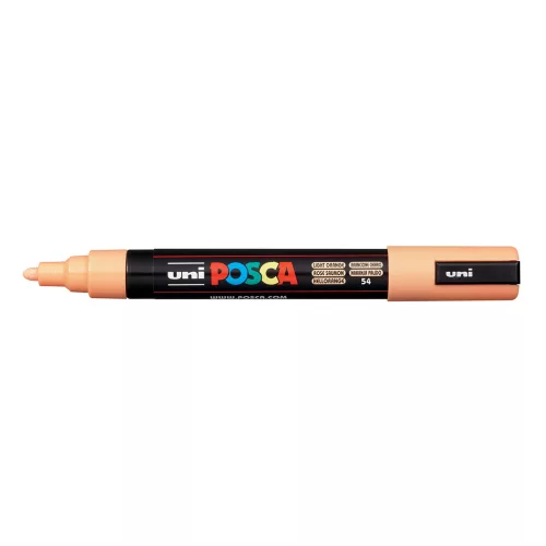 Dekormarker 1,8-2,5mm, Uni Posca PC-5M világos narancs