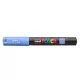 Dekormarker 0,7-1mm, Uni Posca PC-1M égszínkék