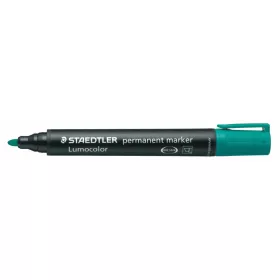   Alkoholos marker 2-5mm, vágott hegyű, Lumocolor 352 Staedtler zöld
