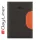 Határidőnapló Memphis B5 heti, fehér lapokkal fekete-narancs Dayliner 2026.