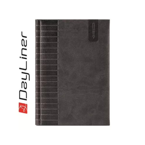 Tárgyalási napló Tucson B5 napló, fehér lapokkal fekete Dayliner