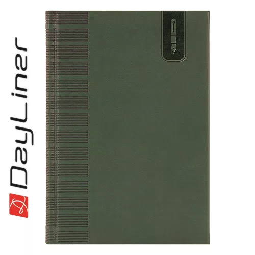 Tárgyalási napló Tucson B5 napló, fehér lapokkal zöld Dayliner