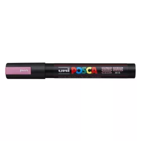 Dekormarker 1,8-2,5mm, Uni Posca PC-5M metál rózsaszín