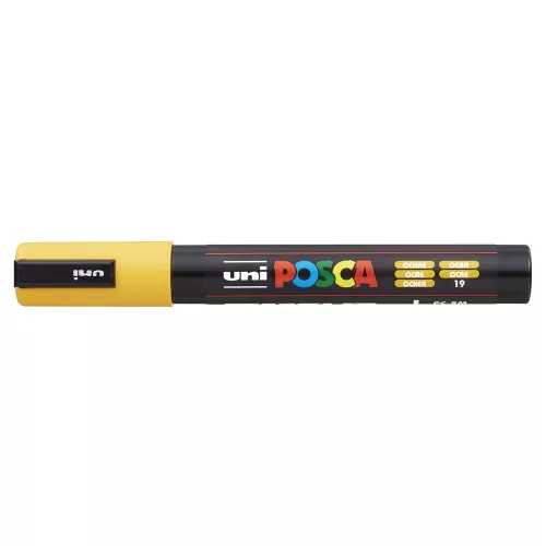 Dekormarker 1,8-2,5mm, Uni Posca PC-5M okker