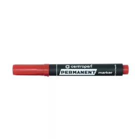   Alkoholos marker 1-4,6mm, vágott hegyű, Centropen 8576 piros