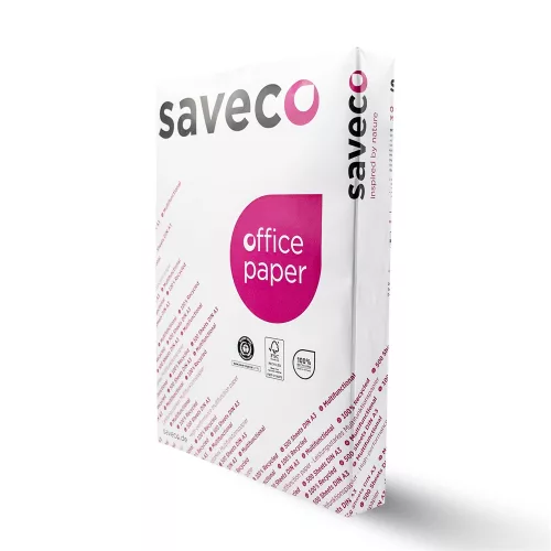 Másolópapír A3, 80g, újrahasznosított ISO 70 fehérségű  Saveco Orange Label 500ív/csomag