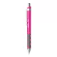 Golyóstoll neonpink test, Rotring Tikky III, írásszín kék
