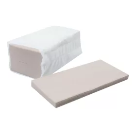   Kéztörlő 1 rétegű V hajtogatott 200 lap/csomag 21 x 25 cm 20 csomag/karton Bluering®_59885 natúr