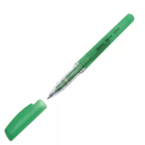 Zseléstoll kupakos gumis fogó, Bluering® Nova írásszín zöld