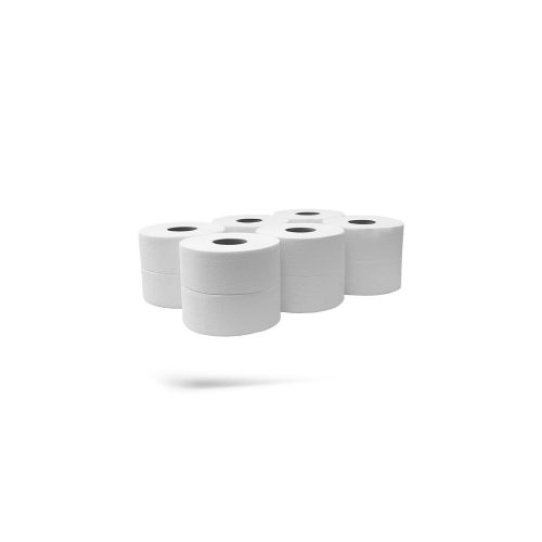 Kéztörlő 2 rétegű tekercses átmérő: 13 cm cellulóz 12 tekercs/csomag Bluering®NC214E hófehér