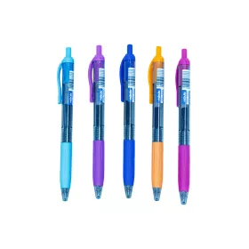   Zseléstoll, 0,5mm vegyes test szín, 30db/doboz Nebulo írásszín kék