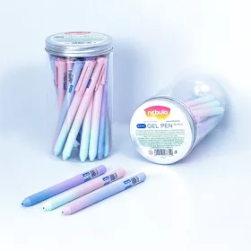   Zseléstoll, 0,5mm vegyes test szín, gradiens minták 30db/doboz Nebulo írásszín kék