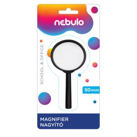 Nagyító, műanyag, o50 mm, 4x, Nebulo