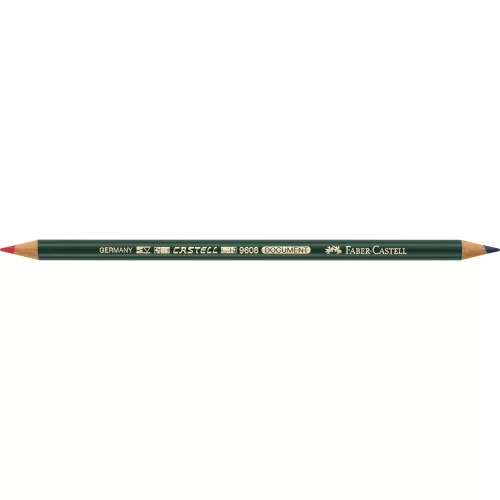 Postairón, vékony Faber-Castell piros-kék