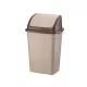 Szemeteskuka billenő fedéllel műanyag 4 literes barna UP114