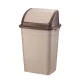 Szemeteskuka billenő fedéllel műanyag 26 literes barna UP120P
