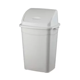   Szemeteskuka billenő fedéllel műanyag 26 literes szürke UP120
