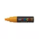 Dekormarker 8mm, Uni Posca PC-8K ragyogó sárga