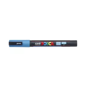   Dekormarker 0,9-1,3mm, Uni-Posca PC-3ML csillámló világoskék